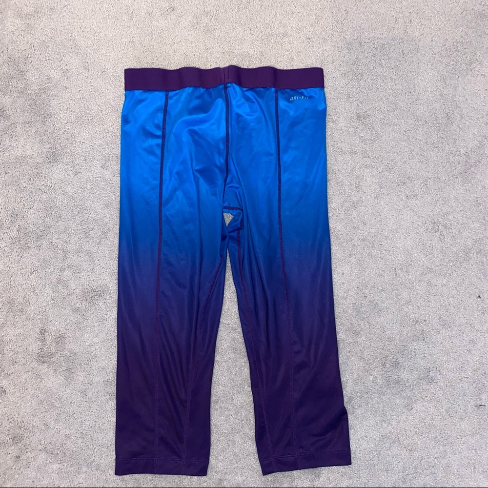 Nike Pro Ombre Crop Leggings - Picture 4 of 8
